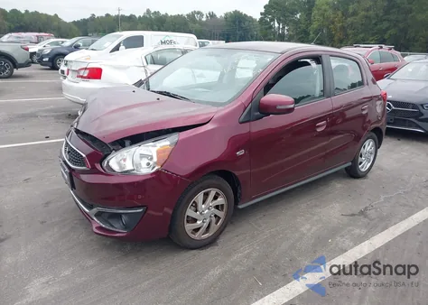 2020 Mitsubishi Mirage Se from USA, damaged, VIN ML32A4HJ7LH002380